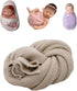Newborn Photography Stretch Wrap Baby Photo Knitted Blanket Photo Shoot Props Swaddle