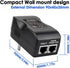 Wall Plug Gigabit Power Over Ethernet POE Injector Max 24W Adapter, 1000Mbps 802.3af Compliant, Up to 100 Meters