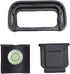 A7C GOWENIC Camera Eyecup Viewfinder Eyepiece, Soft Silicone Eye Cup with Hot Shoe Cover Protector and Bubble Spirit