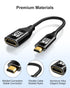 8K 1.5Ft, 8K@60Hz, 4K@120Hz 3D 48Gbps Micro HDMI to HDMI Adapter Micro HDMI Male to HDMI Female Cable with HDR High