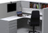 Monoprice 10 17.6lbs, Cubicle Flat Panel Monitor Mount - Easy Height Adjustments, Up to Black - Workstream Collection