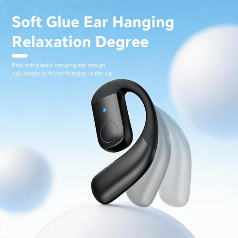 Headsets Xmenha Single Bluetooth Phone Earpiece Earbud One Ear Piece Open Ear Bud Air Bone Conduction Earbud Earless