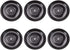 uxcell 6pcs 2W 8 Ohm Micro Internal Speaker Magnet Loudspeaker 40mm Dia