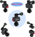 iMESTOU Action Camera Riding Mount with 360° Adjustable 1" Ball Head for GoPro Motion Cameras