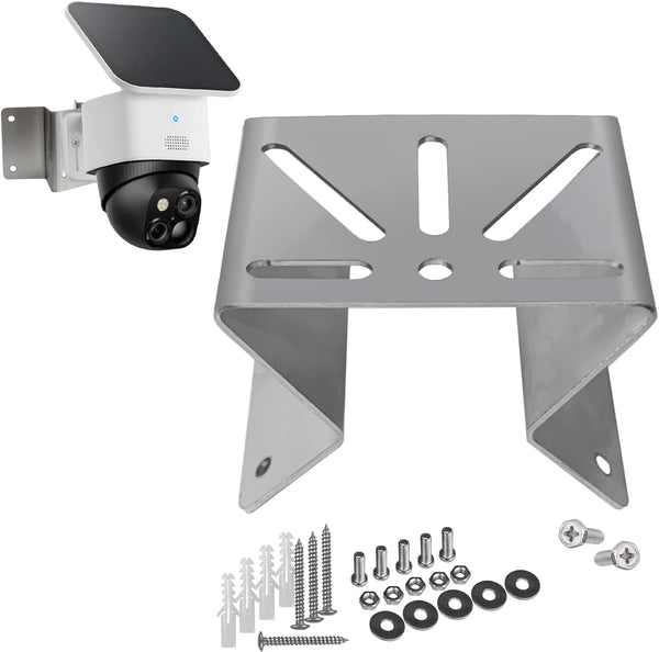 WiTi Stainless Steel Exterior Wall Corner Mount for PTZ Camera, Solid Holder Bracket for CCTV