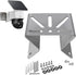 WiTi Stainless Steel Exterior Wall Corner Mount for PTZ Camera, Solid Holder Bracket for CCTV