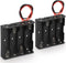 VWEICYY 2PACK 4 AA Battery Holder housing with Leads,2PCS 4 x 1.5V AA