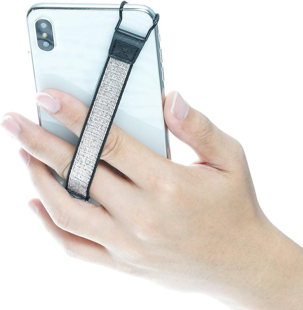 TFY Hand-Strap Holder for iPhone, Samsung & Huawei, Compatible with 16 Pro Max, 15 Pro, 14 Plus, 13 Pro, 12, and Other