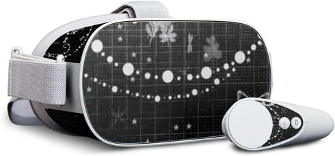 MightySkins Skin Compatible with Oculus Go Mobile VR - Black Butterfly | Protective, Durable, and Unique Vinyl Decal wrap Cover | Easy to Apply, Remove, and Change Styles | Made in The USA