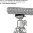 FANAUE FGP-65 Picatinny Arca-Swiss Compatible Rail Plate, CNC Machined Aluminum Tripod Dovetail Adapter