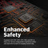 POUT H3 PRO Dual Qi Wireless Charging Mouse Pad Dual Fast Wireless Chargers for Smartphones and Earbuds Smooth Surface