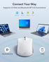 ESR 5.0 2.4 MagMouse Snap-to-Carry Bluetooth Mouse, Rechargeable Wireless Mouse for Laptop with Built-in Charging