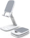 Lamicall Foldable Phone Stand for Desk, Height Adjustable Cell Phone Holder, Portable Cradle for iPhone 13 Pro Max