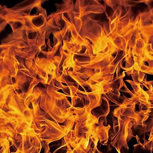 Yeele 4x4ft Fire Flames Backdrop Blaze for Home Photography Background, Newborn Baby Adult Portrait Party