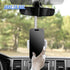 KPFILEH 360 Car Rearview Mirror Phone Holder, Multifunctional Anti-Shake Rotating Auto Smartphone Bracket, Universal