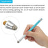 MECCANIXITY 8pcs 5mm Fiber Fine Tips Stylus Pen Replacement for 2 in 1 Capacitive Touch Screen Devices