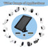 Solar Panel Charger for Ring Cameras, 5V Solar Charger, Compatible with Ring Spotlight Cam, Stick Up Cam, Outdoor