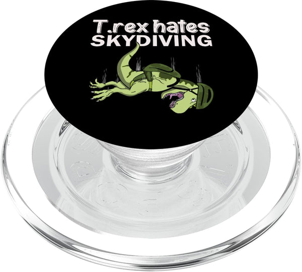 PopSockets MagSafe PopGrip for iPhone - Skydiving Suits For Men Parachute Skydive Gear Gifts T Rex