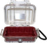 Pelican 1010 Micro Case - Red/Clear (1010-028-100)