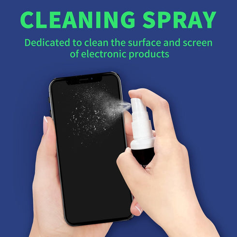 Phone Cleaning Kit, Screen Cleaner for iPhone, Airpod, Electronics Cleaning Kit for Laptop USB C Lightning