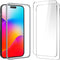 iPhone 15 Screen Protector 6.1" - Anti Blue Light HD Tempered Glass, Easy Installation, Case Friendly, 2 Pack.