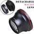 Tectra 58MM 0.43x T7 T7i T6i T6s T6 SL2 SL3 70D 77D 80D 1100D 700D 650D 600D 550D 300D 100D Professional HD Wide Angle