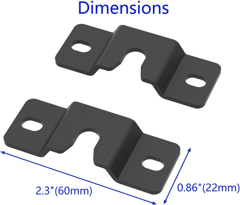 Satellite Speaker Mount, Compatible with Vizio, Sony, Klipsch, Panasonic, Samsung, Fits Up to 9lbs