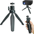 Mini Desktop Tripod Stand with 6.3 inch Universal 1/4 Screw Ballhead for Projectors, DSLR, Webcams, Smartphones