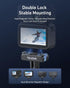 6, 6 TELESIN Magnetic Quick Release Adapter Mount for DJI Osmo Nano/Action with Dual-Direction Magnet, Metal Latches