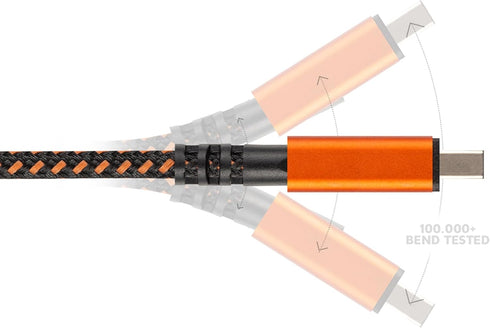 CXX002 Xtreme Series USB-A to Lightning Cable, 4.9-Ft