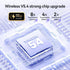 ABCDONG 5.4 Wireless Earbuds Open Ear Clip On Headphones with LED Digital Display Charging Case Touch Control Bluetooth