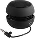 Portable Mini Speaker with 3.5mm Aux Jack, Loud Bass Speaker for Smartphone, Retractable Mobile Line-in Speaker for
