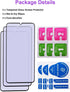 3 Pack Anti Blue Light Tempered Glass Screen Protector Compatible with Samsung Galaxy A53/A52/A51, 9H Hardness HD Film