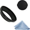 SIOTI 67mm Lens Hood, Oxidation Matte Anti Reflective Treatment, Aluminum Alloy, with