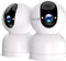 Rraycom 2Pack Baby Camera Monitor for Home Security, 4MP WiFi 6 Indoor Camera, Motion Detection & Tracking