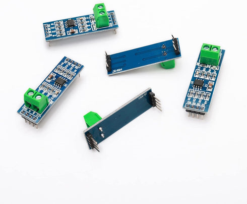 5 PCS RS-485 MAX485 Transceiver Chip Module, TTL to RS-485 Module, SCM Development Board
