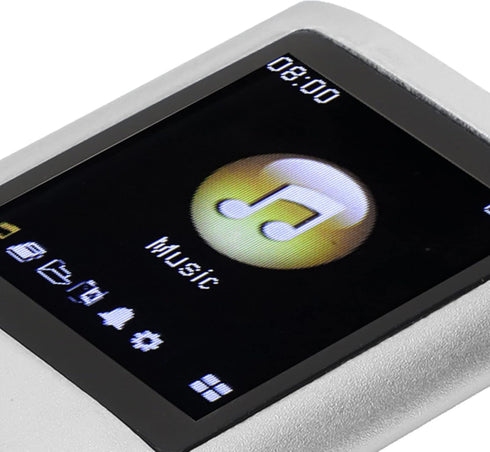 Zopsc MP3 1.8 Inch 64GB, 200mAh Player, Portable Lossless HiFi Music Player with LCD Screen, Memory Card Slot Support