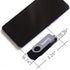 TosMemo 16GB 2.0 Storage(2 Pack,Black USB Flash Drive Thumb Drive USB Flash Drive Swivel Jump Drive Pen Drive Memory