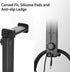 NEETTO HS906 Headphone Stand & Hanger 2 in 1, Above & Under Desk Gaming Headset Holder Mount Hook with Height