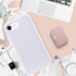 IceSword iPhone SE 3 Case 2022 - White Silicone Gel Rubber Cover for iPhone SE 3 & 2020 (2nd Gen) 4.7" Drop Protection