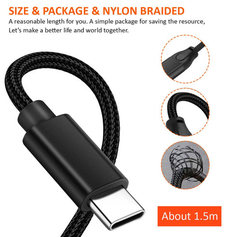 USB C Charging Cable for Hp 45w 65w 90w, Smart Blue Tip Right Angle Connector Charge Cord Power Supply for Hp X360
