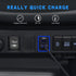 Car Charger for Toyota USB C Dual Port Charger PD 3.0 Type C Fast Charging with LED Light Show, Compatible with
