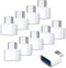 10 Pack USB to USB-C Adapter, USB Type-C Male to USB A Female for Flash Drives, Mouse, Keyboard, Game Controllers