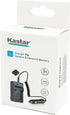 Kastar Travel Charger Kit Replacement for NP-BY1, EN-EL11, LI-60B, DLI-78, DB-L70, DB-80, Action Cam Mini