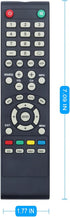 AIDITIYMI Remote Control Compatible with Proscan TV Models PLDED5068A-D, PLEDV3282A, PLED2243A-I, and More