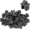 Pack of 30 SFP Silicone Protectors, Cap Port Cover Anti Dust, 14mmx12mmx17mm Black