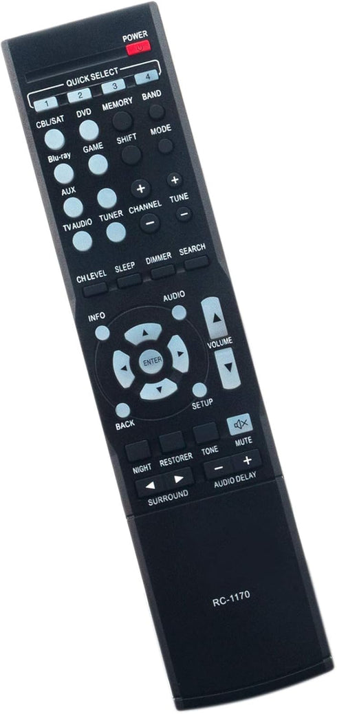 RC-1170 Replacement Remote Control for Denon AV Surround Receiver AVR-1513 DHT-1513BA