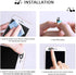 FanNicoo 0.7mm (3 Pack-Panda Webcam Cover Slide Cute Pattern Web Camera Cover Thin Fits for Laptop MacBook Pro iMac Air
