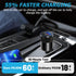 2Pack USB C Car Fast Charger, PD 38W 3.1A 2 Port Auto Quick Charger Adapter, Aluminum Metal Body Vehicle Fast Charging, Car Interior Accessories Fits for iPhone, Samsung Galaxy, and More by Ankuee
