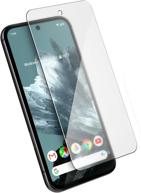 magglass Screen Protector for Google Pixel 8a, Full Coverage Tempered Glass with Matte Finish